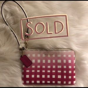 Coach Wristlet